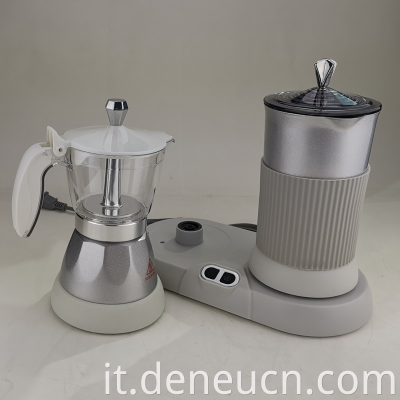 Nuovo design Macchina caffè colorato per caffè espresso e macchina da caffè Cappuccinoset 4cups e 8cup